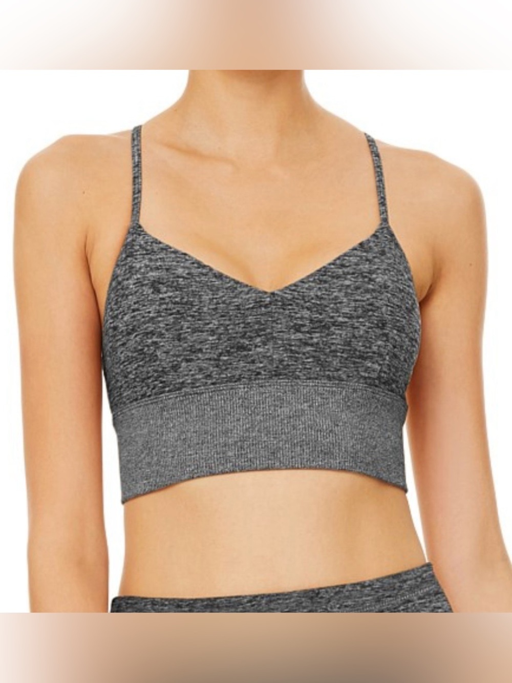 Alo Yoga Women’s Alosoft Lavish Bra Grey Size XS